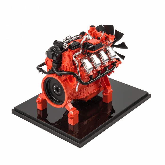 V8 DC16 Engine 1:12 Scale Model