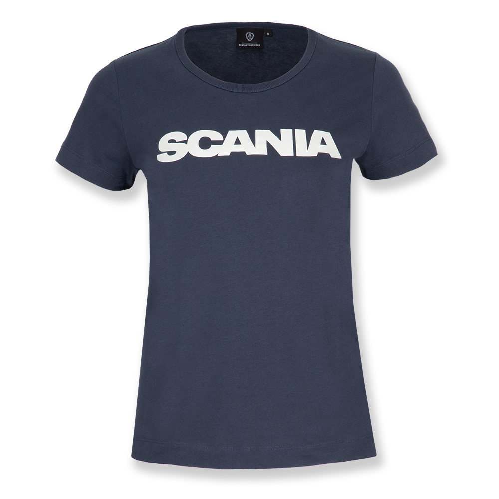 Women's Navy Basic Wordmark T-Shirt