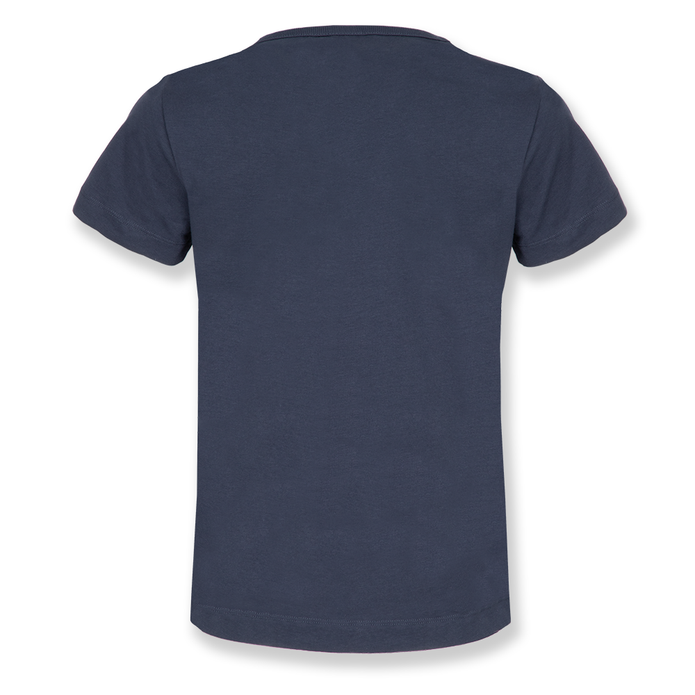 Women's Navy Basic Wordmark T-Shirt