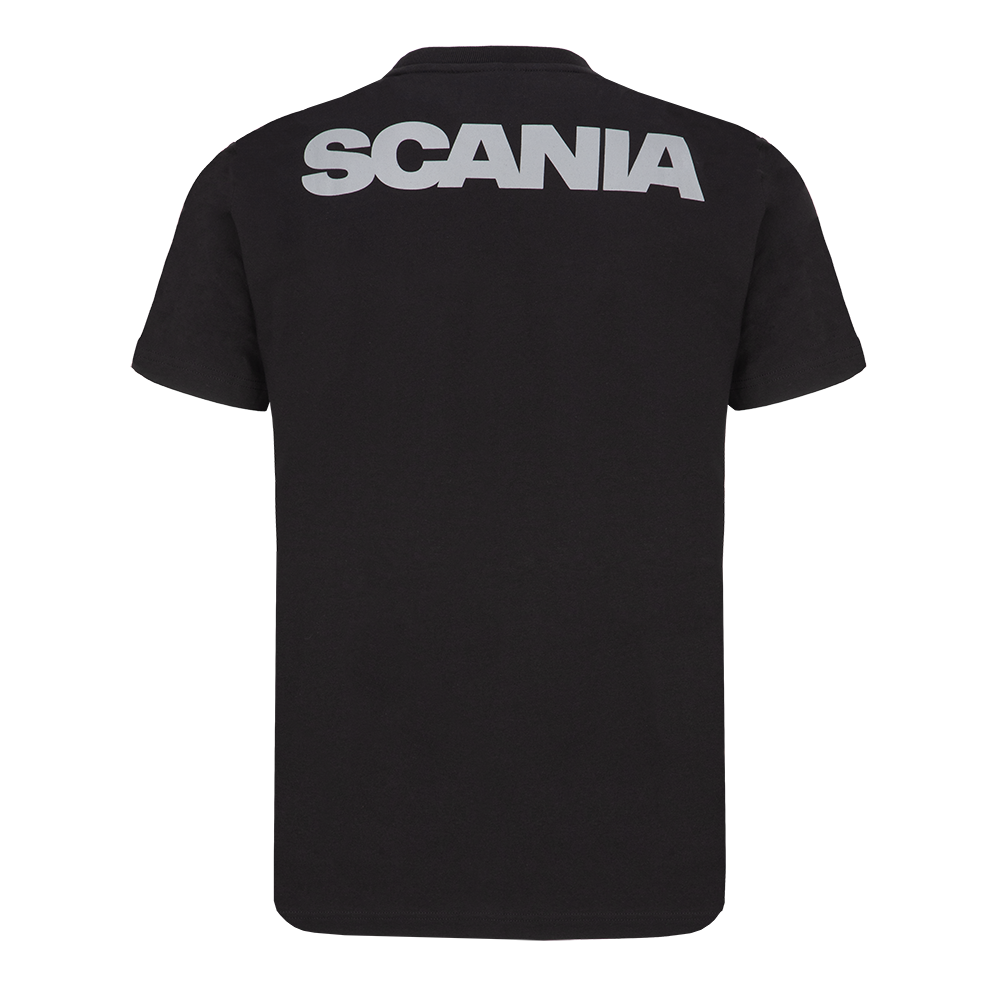 Men's Black Basic V8 T-Shirt