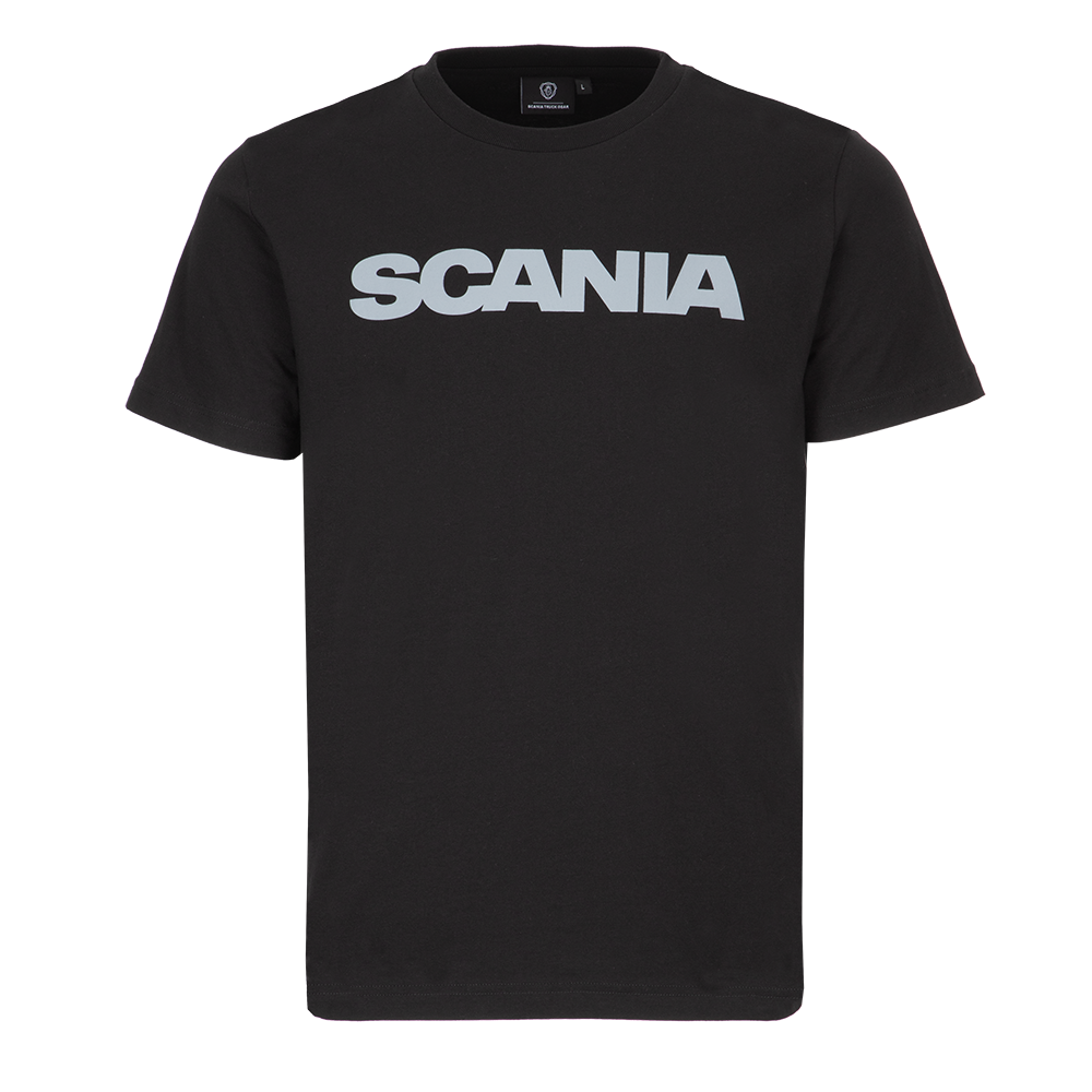 Men's Black Basic Wordmark T-Shirt 