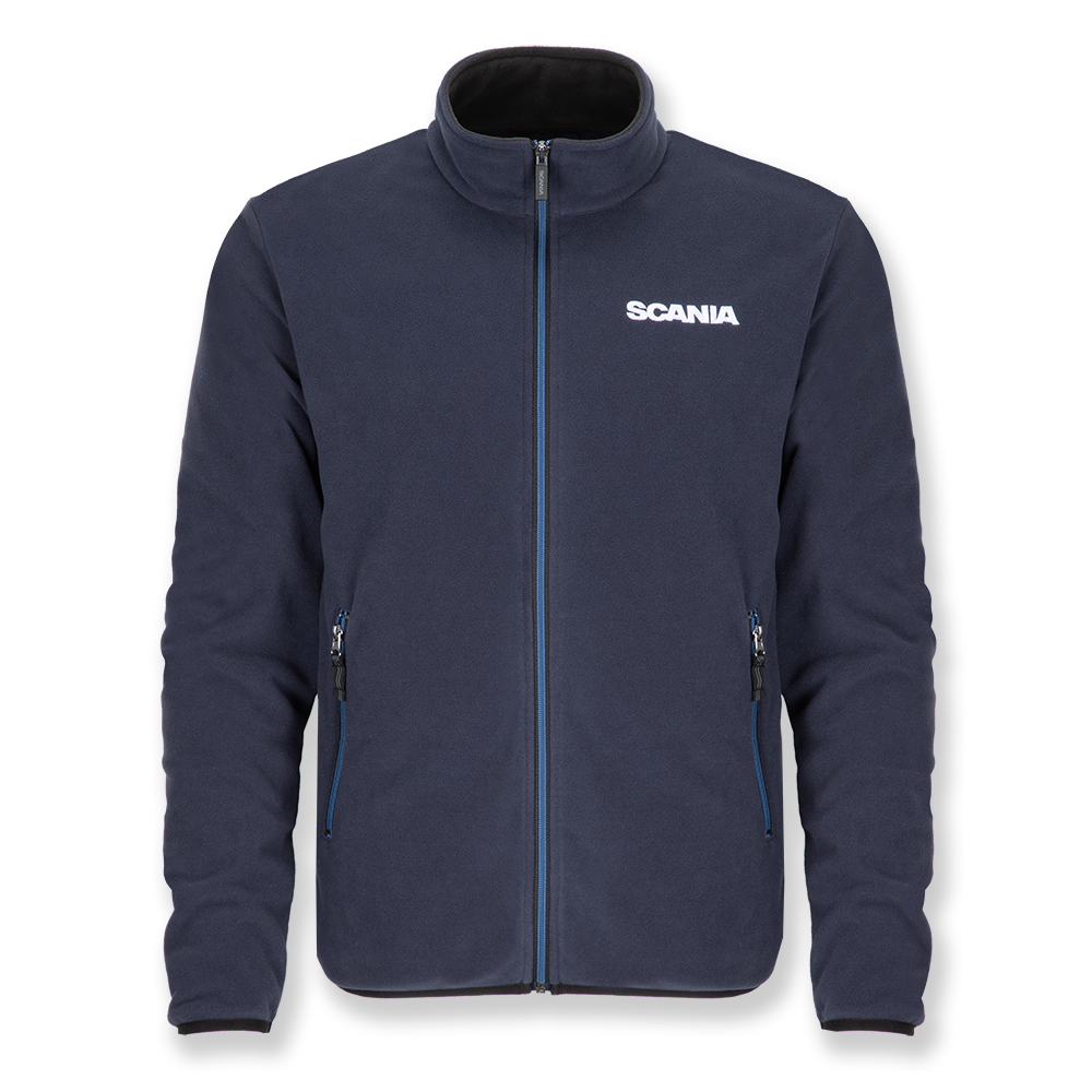 Men's Navy Fleece Jacket