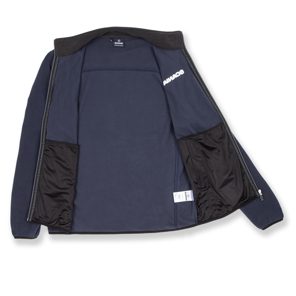 Men's Navy Fleece Jacket