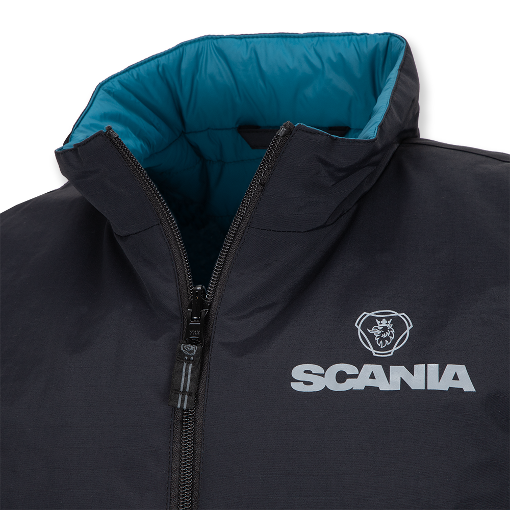 Men's Black Reverse Gilet