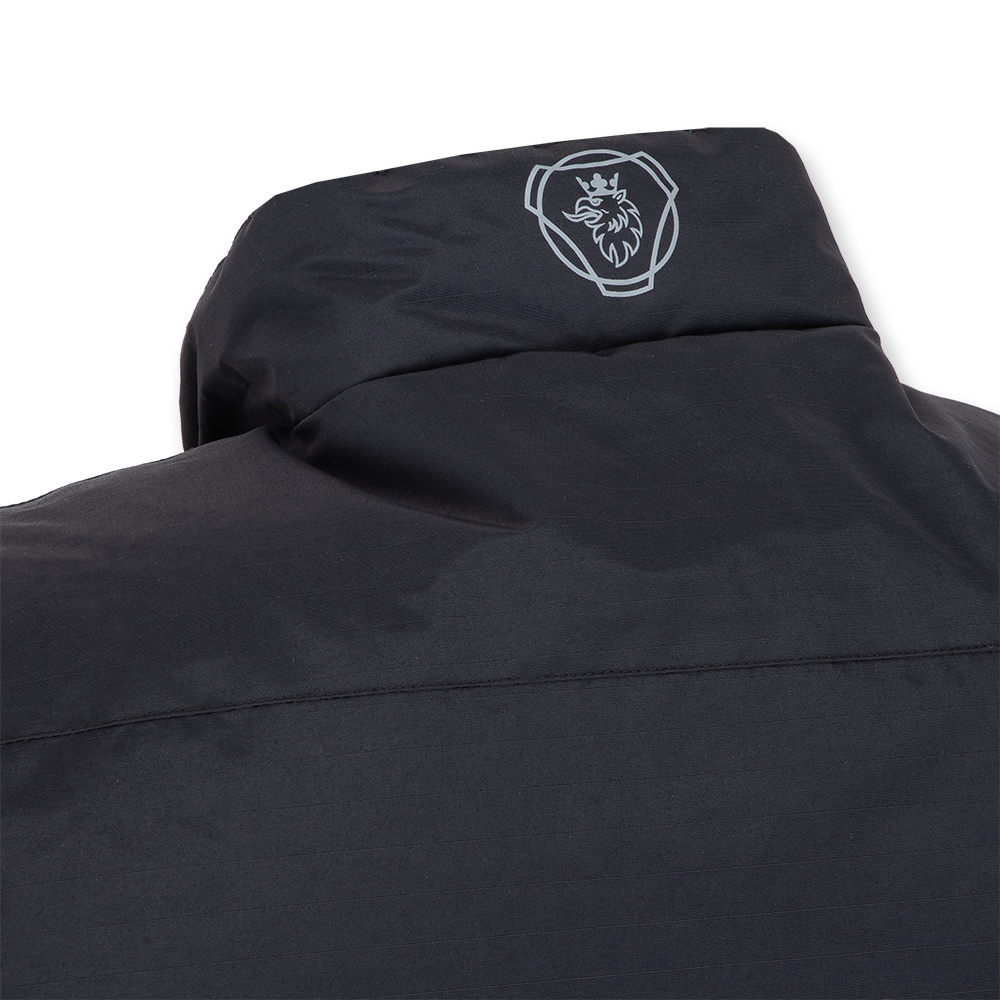 Men's Black Reverse Gilet