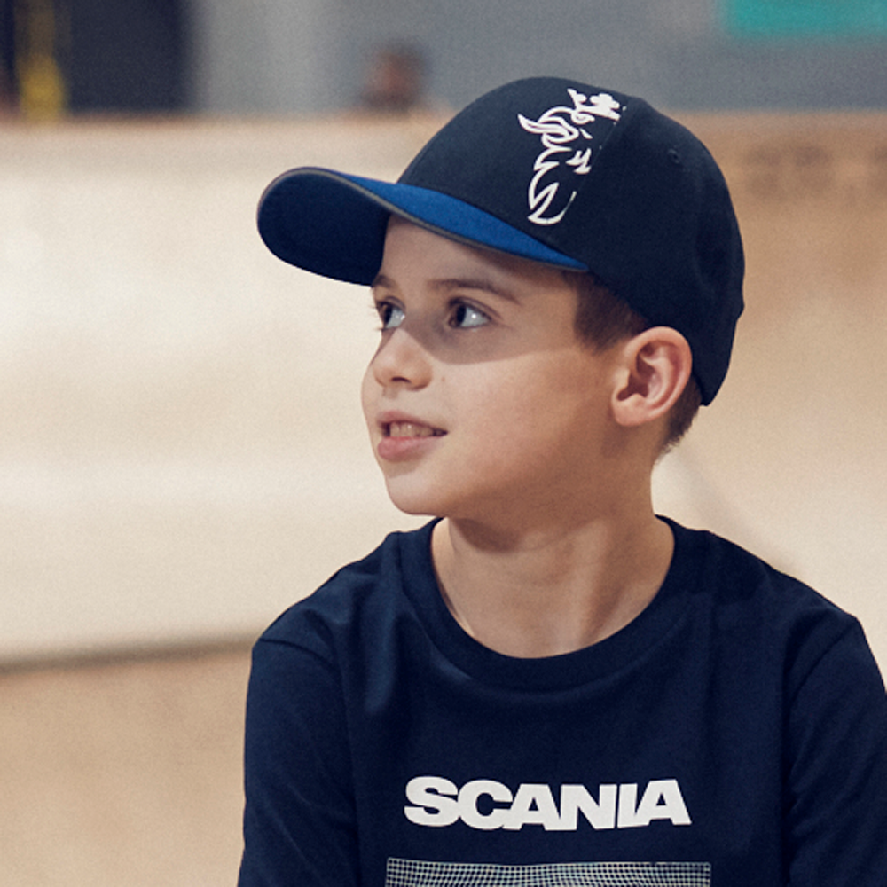 Kids Griffin Contrast Baseball Cap