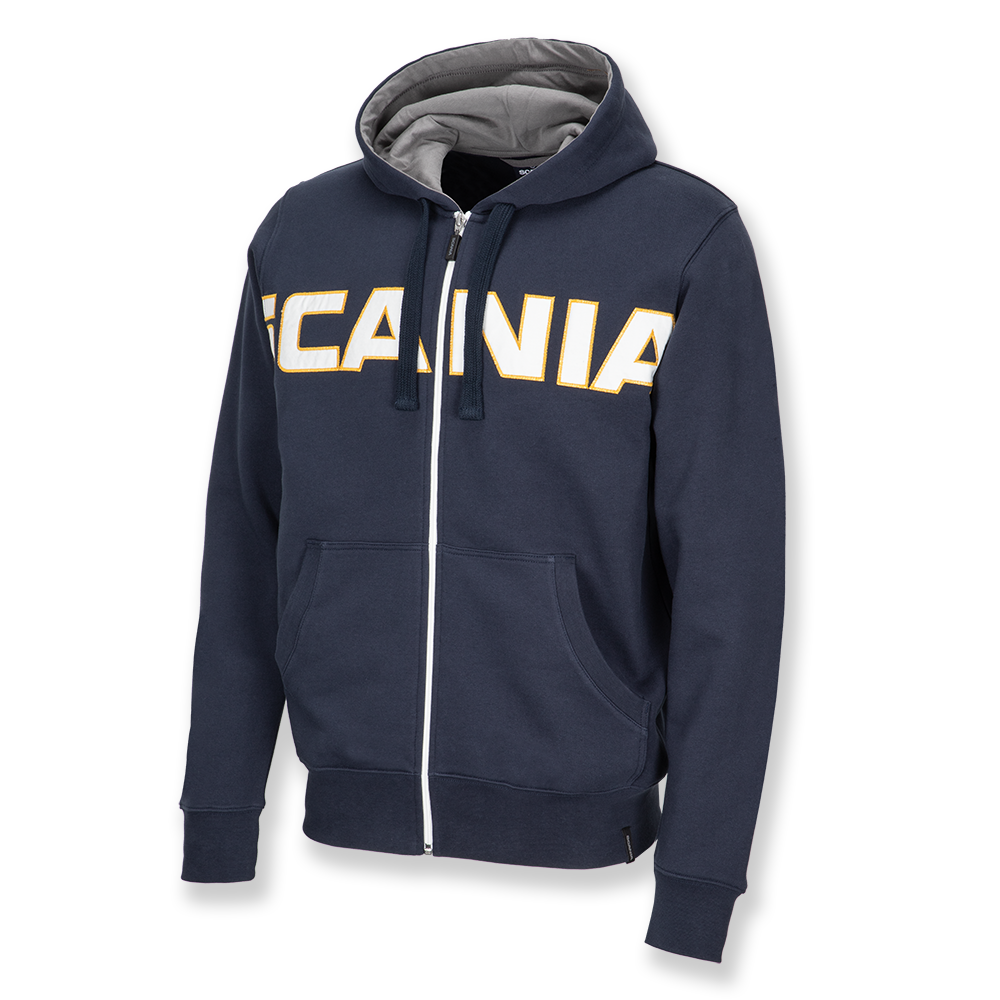 Men's Retro Logo Zip Hoodie