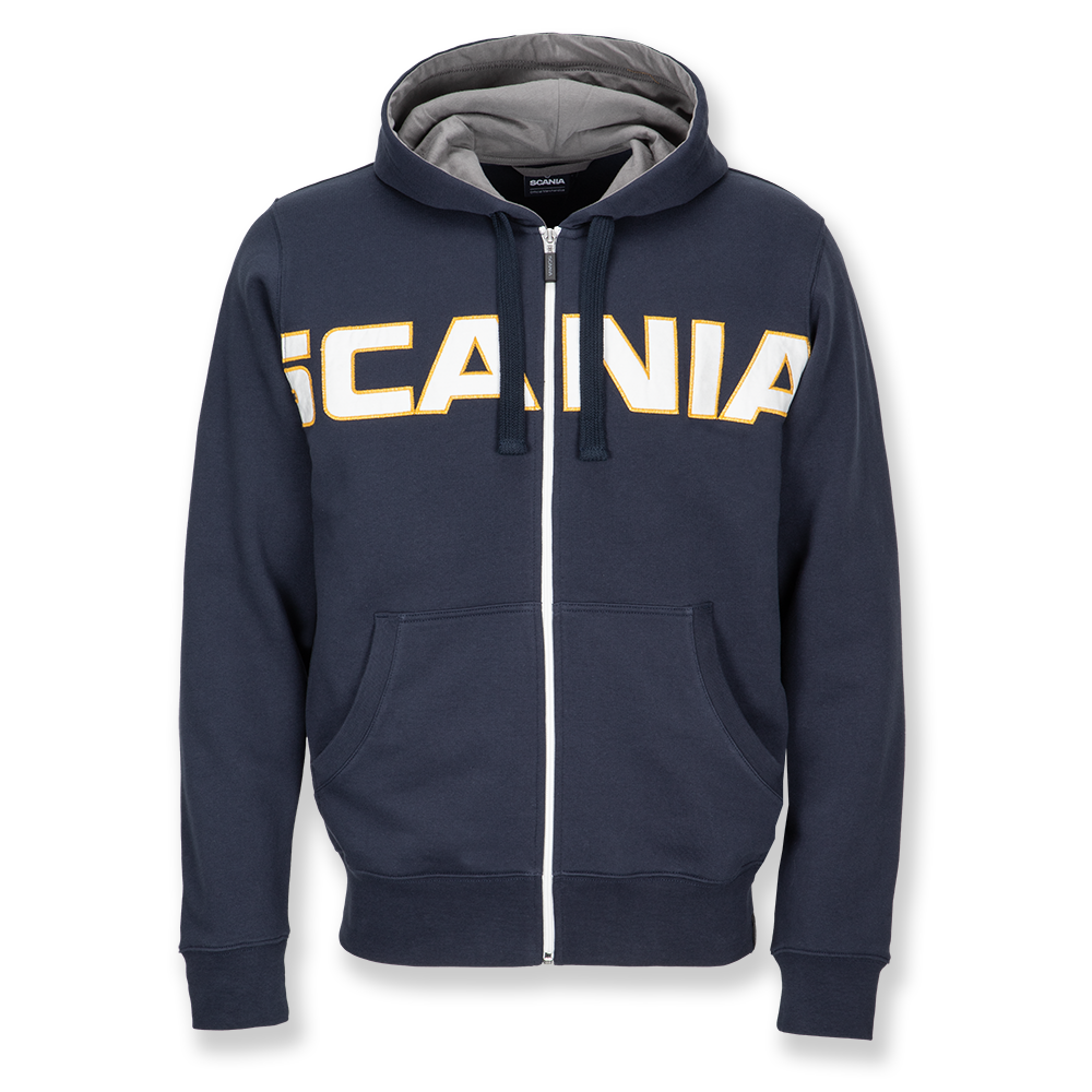 Men's Retro Logo Zip Hoodie