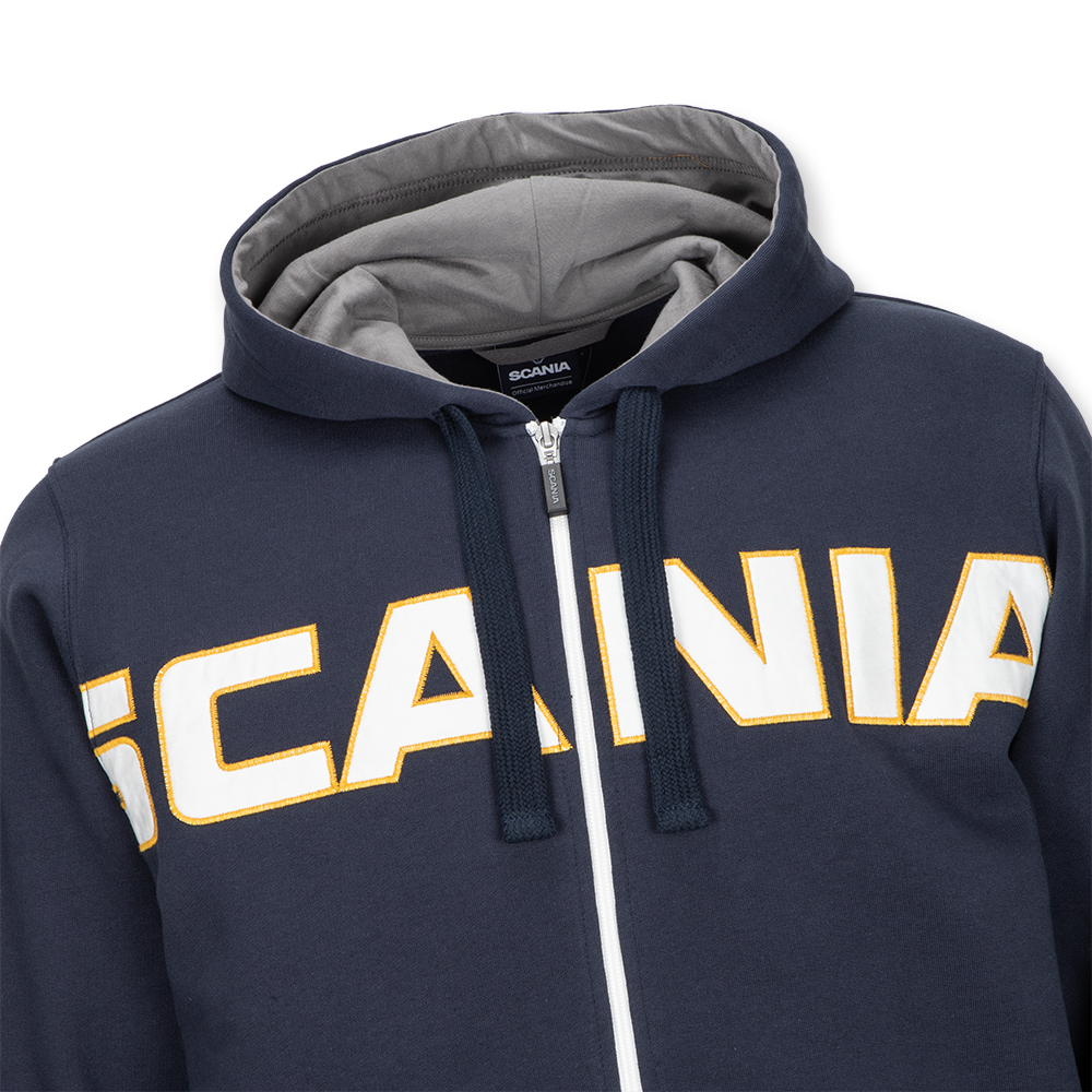 Men's Retro Logo Zip Hoodie
