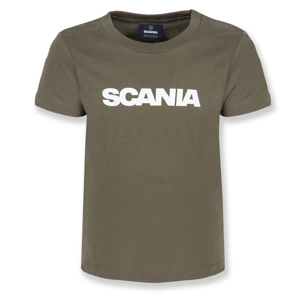 Kids Green Wordmark T-Shirt