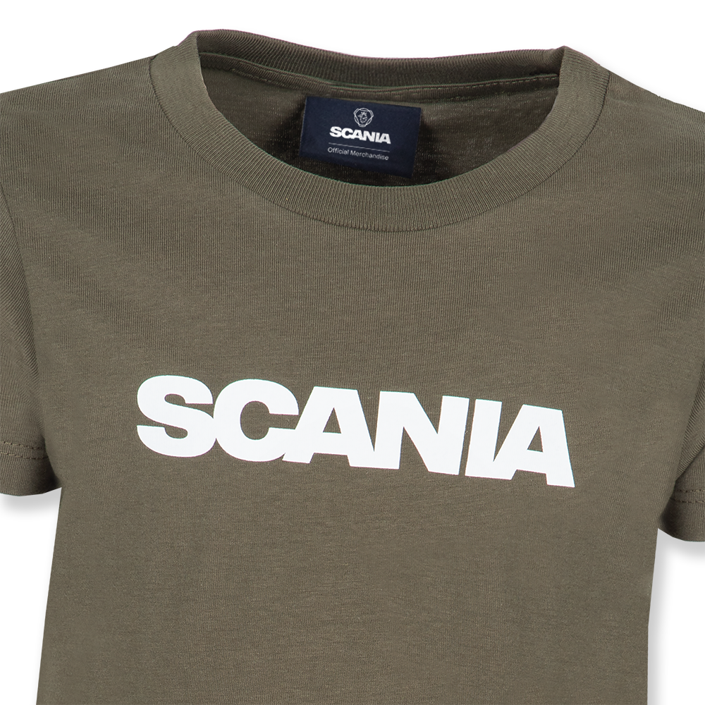 Kids Green Wordmark T-Shirt