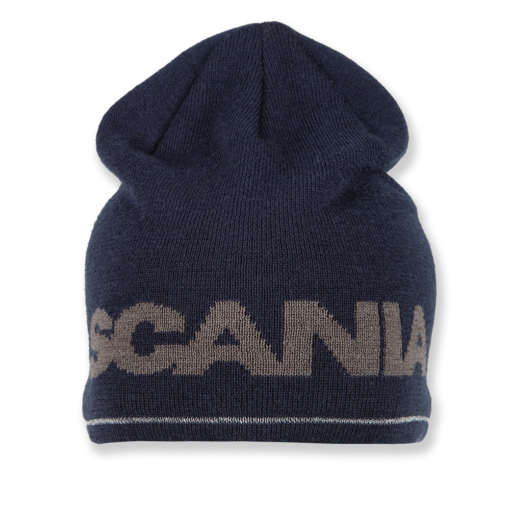Wordmark Beanie - Navy