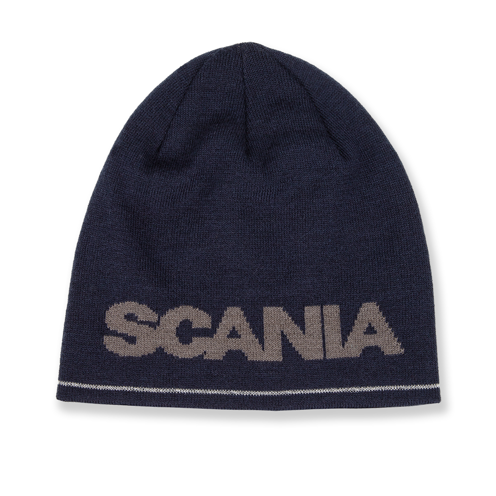 Wordmark Beanie - Navy