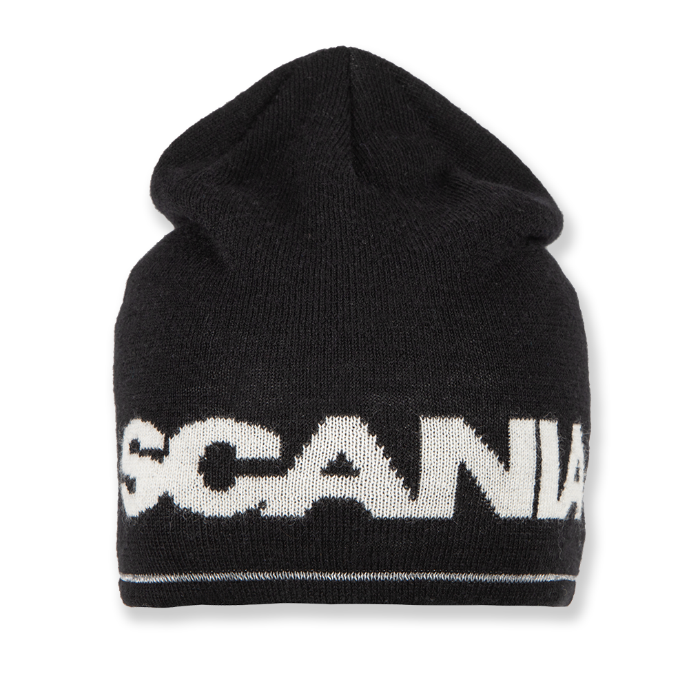 Wordmark Beanie - Black