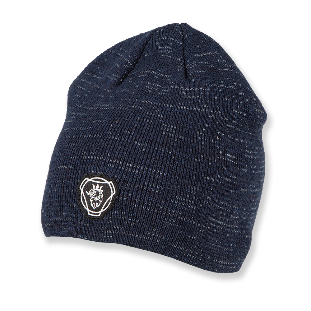 Reflective Beanie - Navy