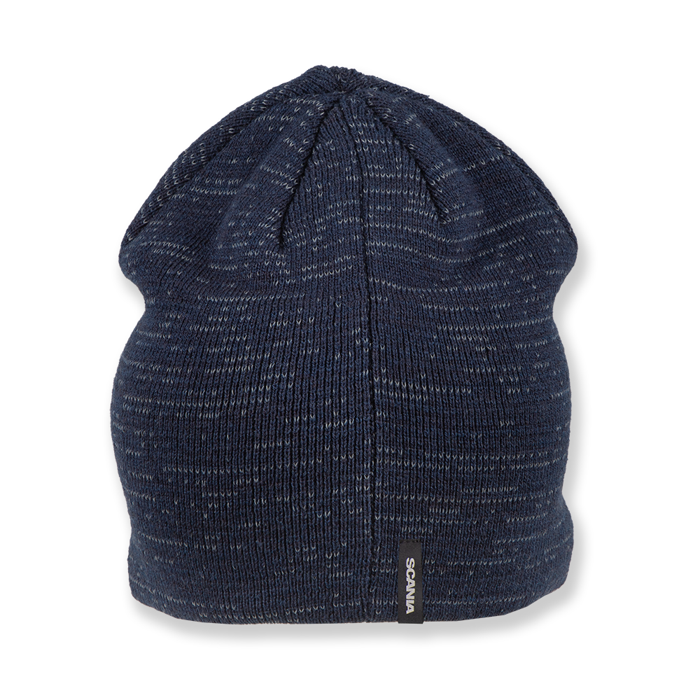 Reflective Beanie - Navy