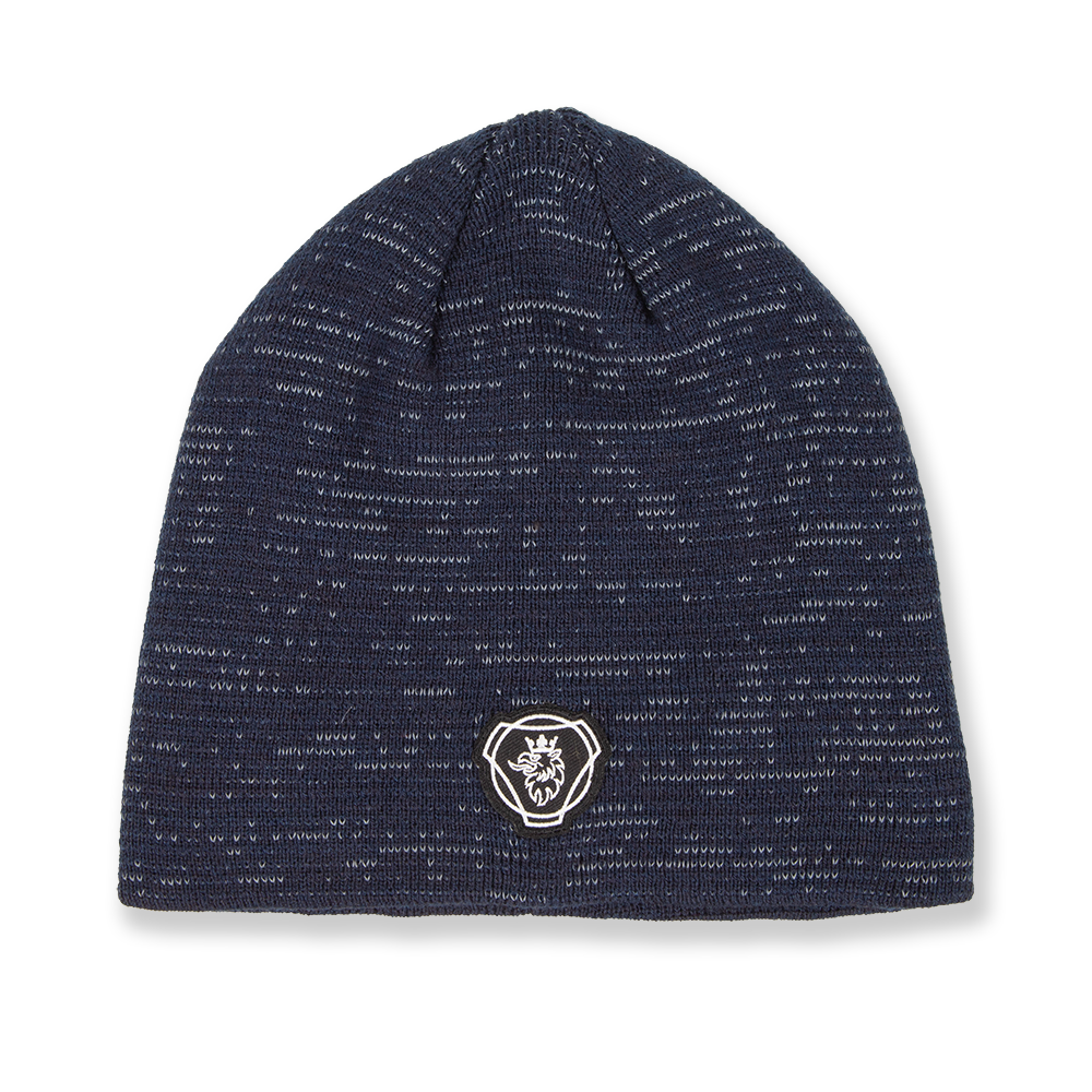 Reflective Beanie - Navy