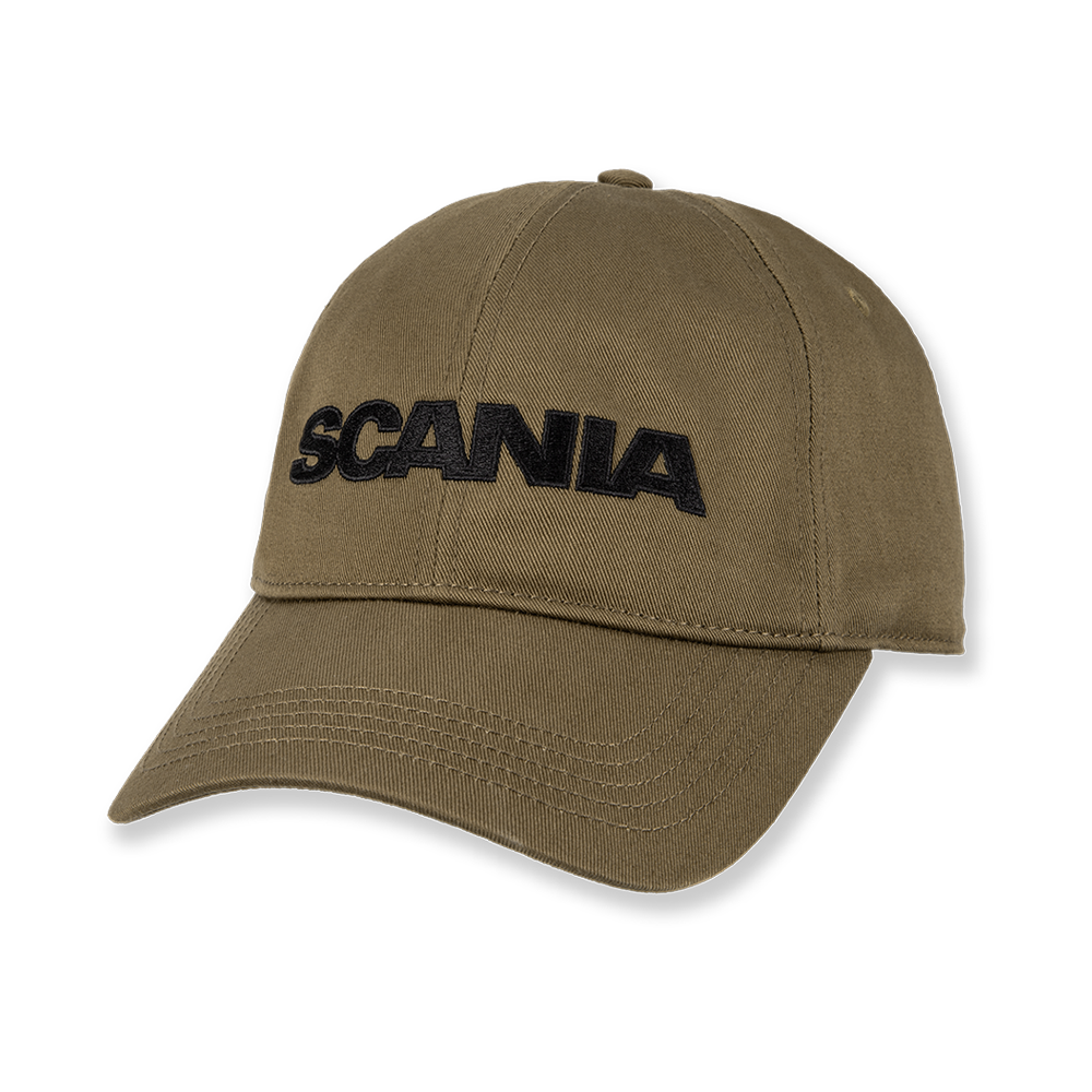 Wordmark Baseball Cap - Olive Green