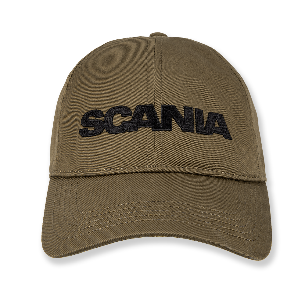 Wordmark Baseball Cap - Olive Green