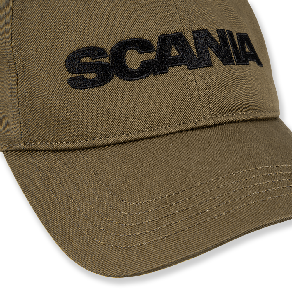 Wordmark Baseball Cap - Olive Green