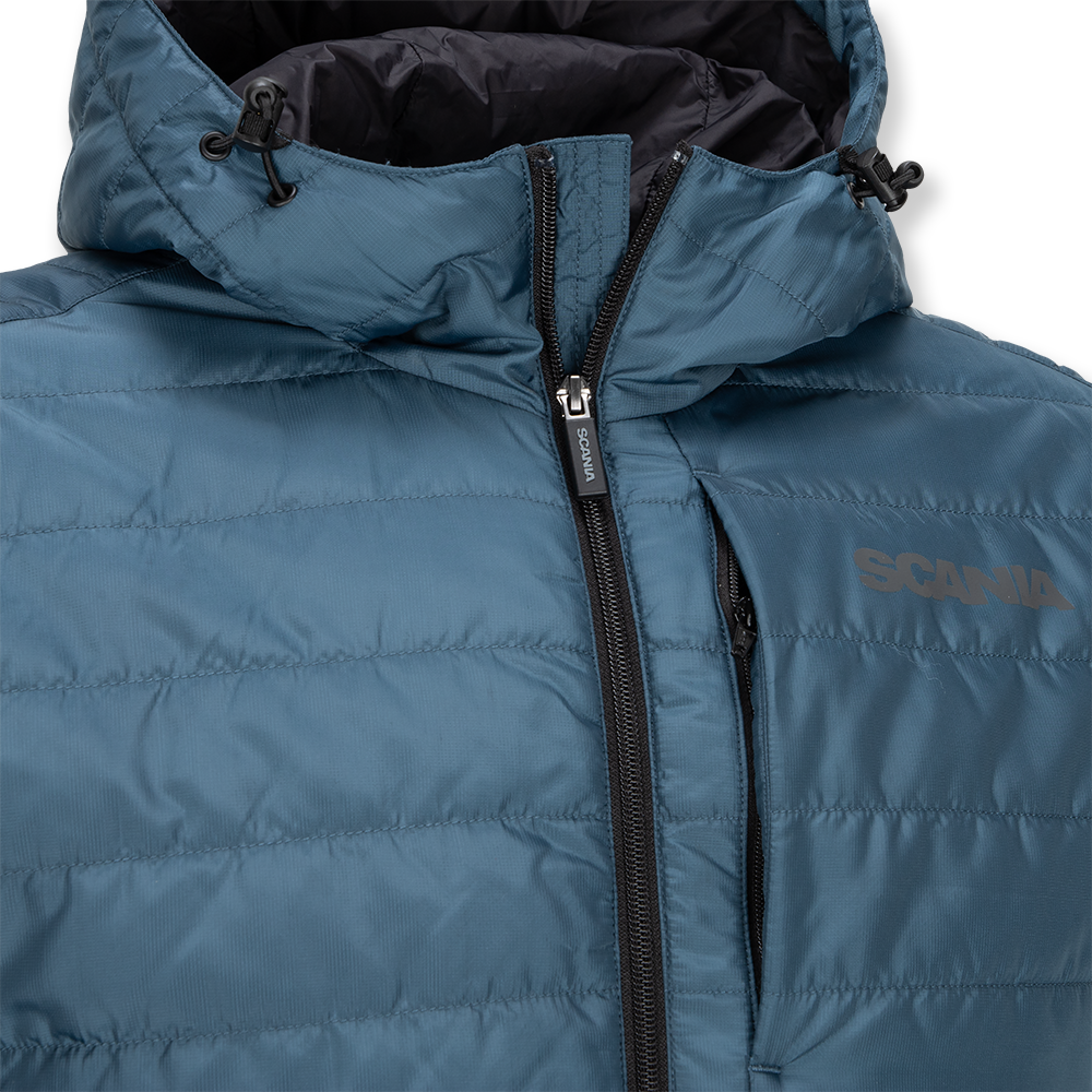 Men's Hooded Light Quilted Jacket