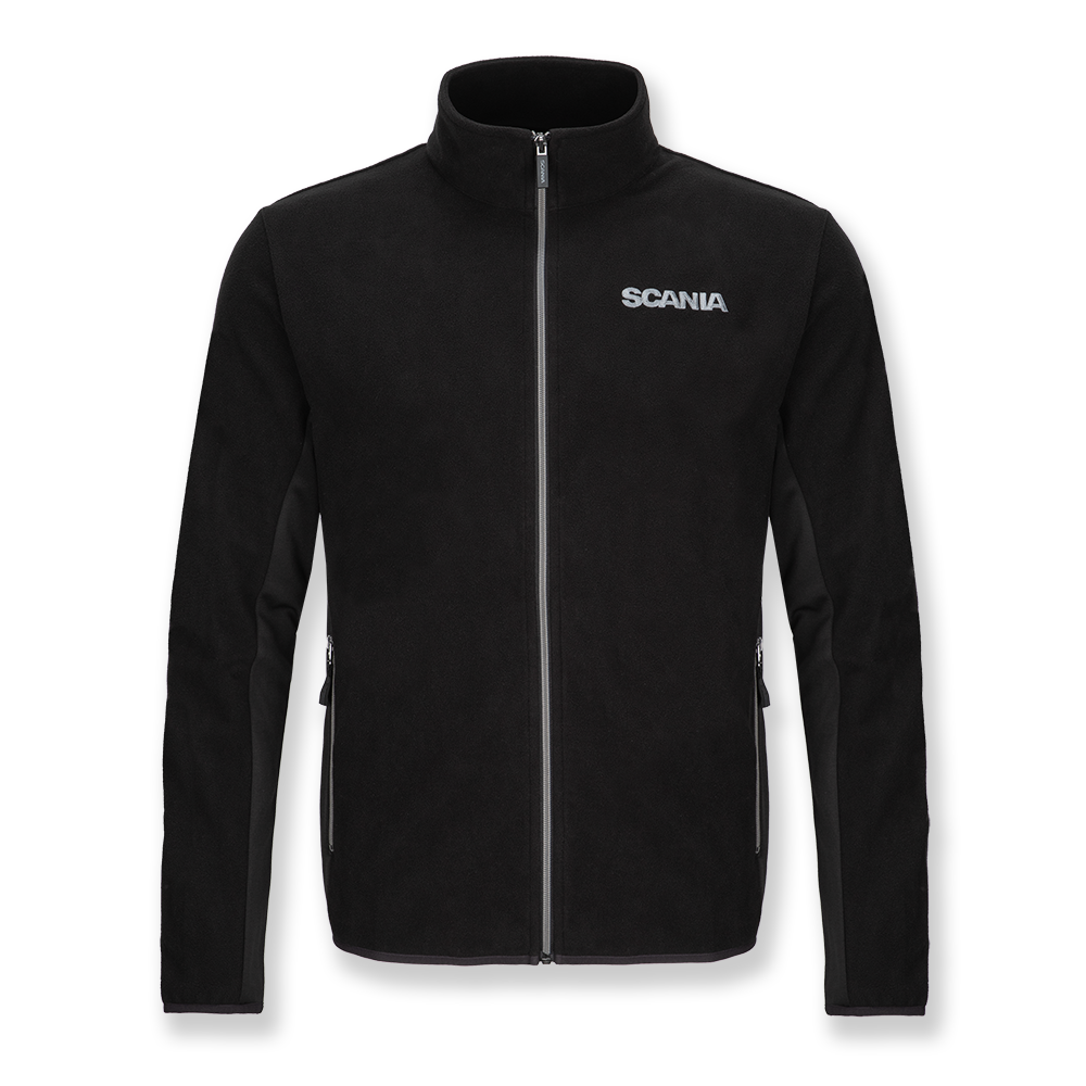 Men's Black Base Fleece Jacket