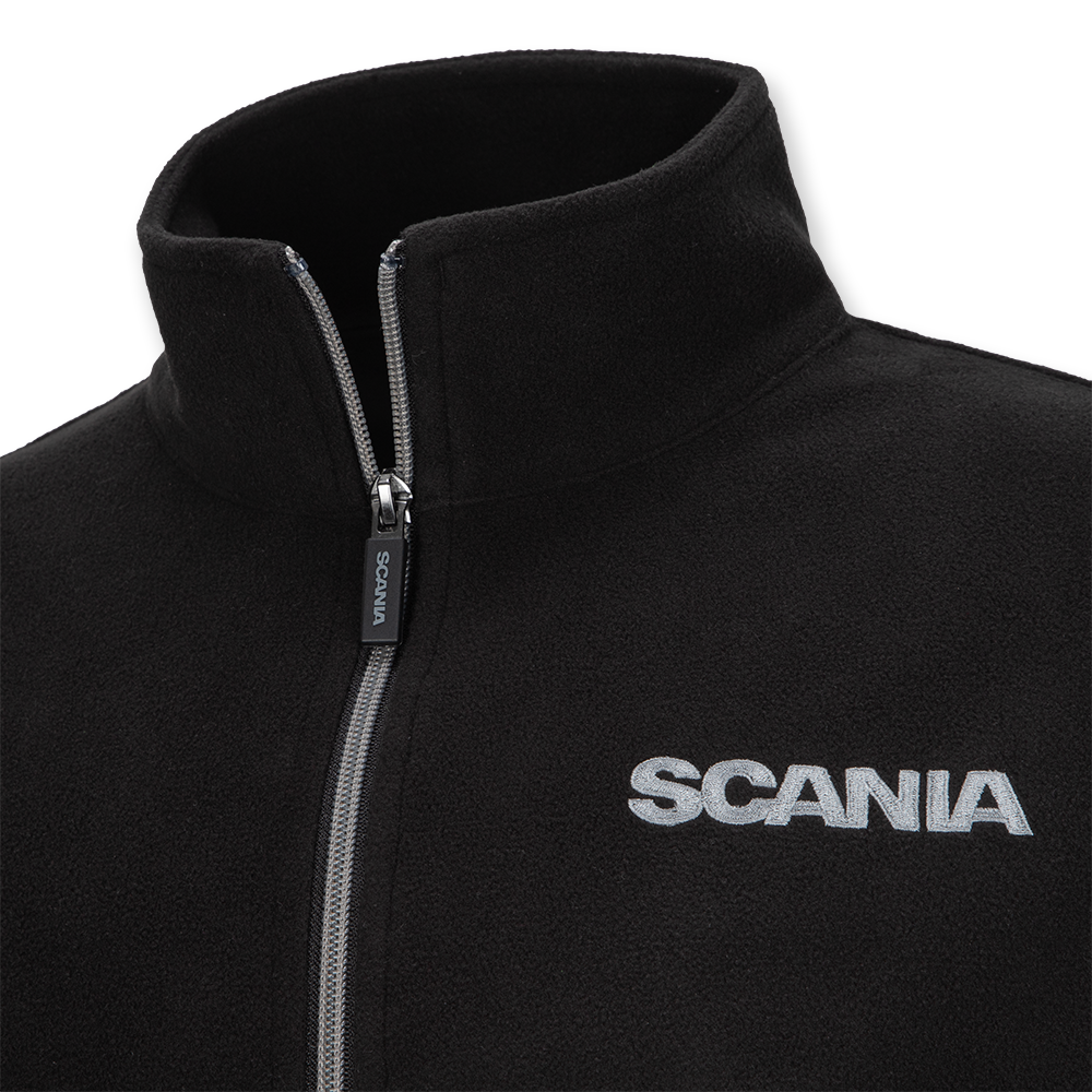 Men's Black Base Fleece Jacket