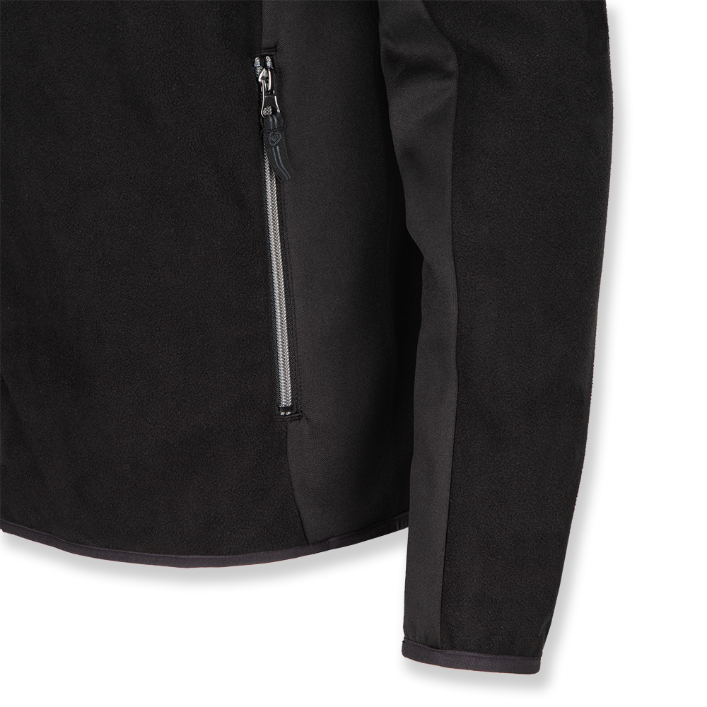 Men's Black Base Fleece Jacket