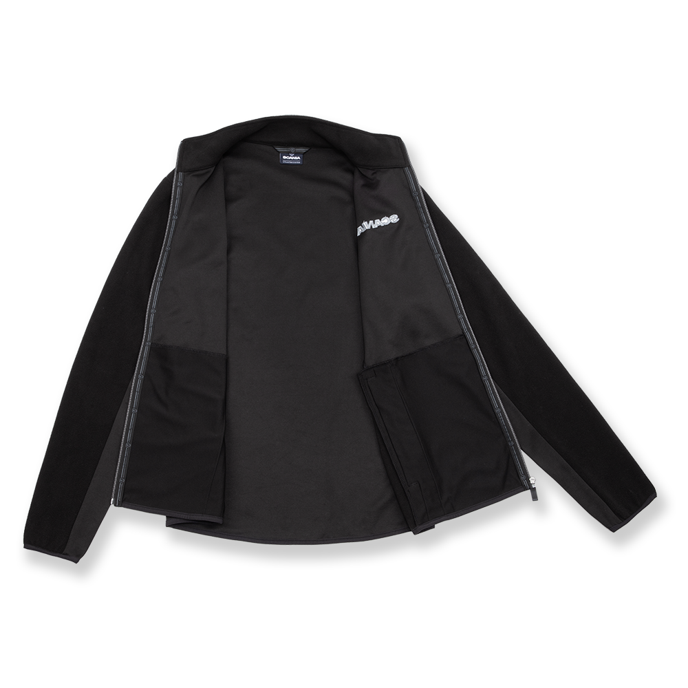Men's Black Base Fleece Jacket