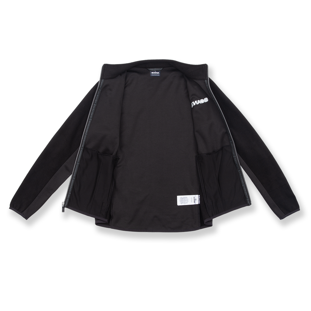 Women's Black Base Fleece Jacket