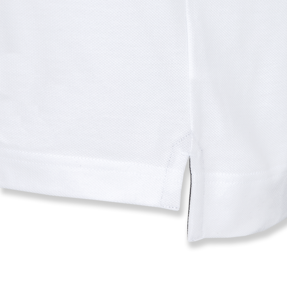 Men's Optical White Base Polo