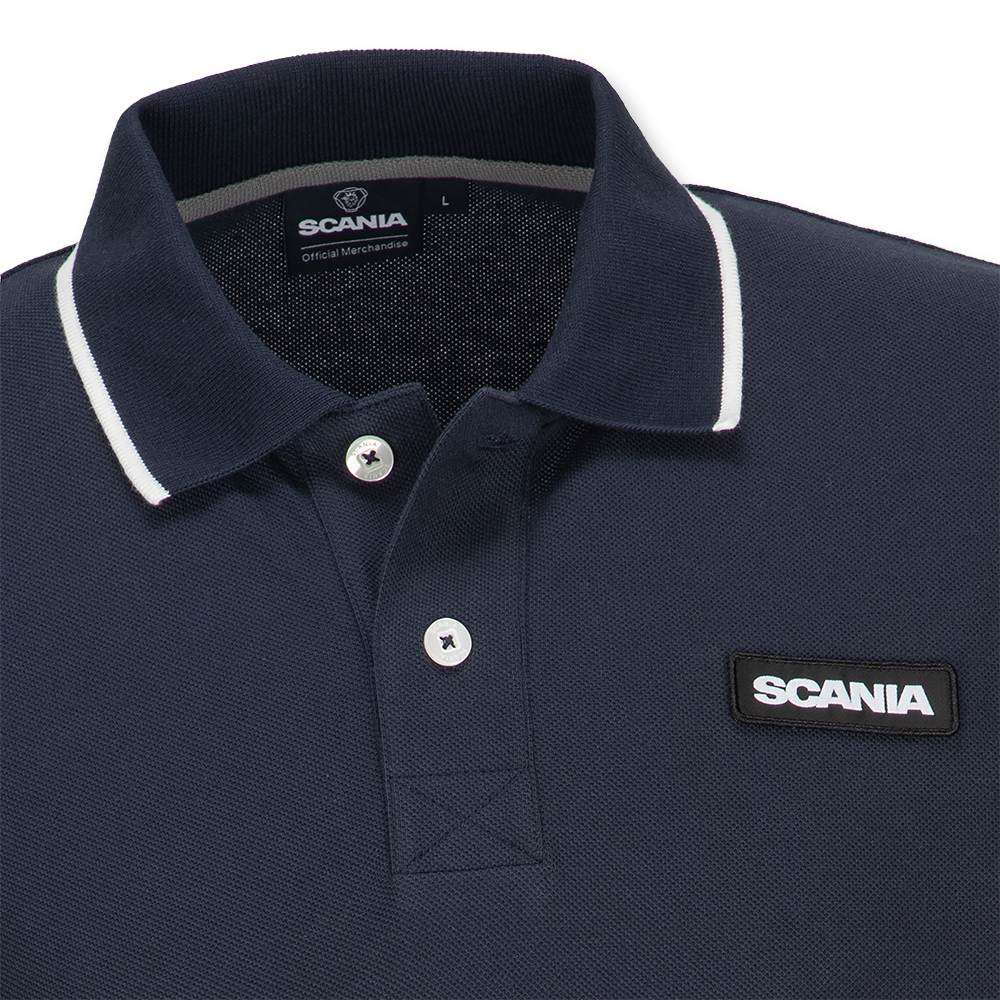 Men's Navy Base Polo