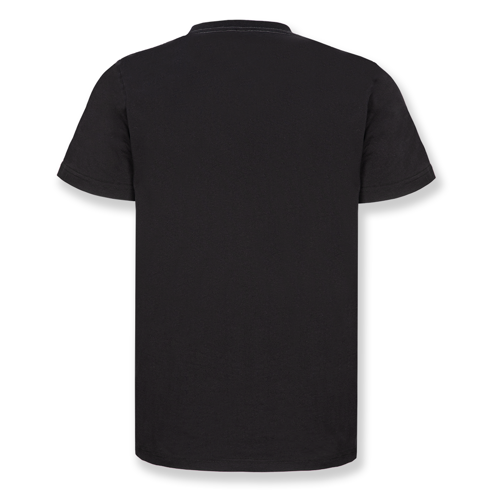 Men's Black Embossed T-Shirt 2.0