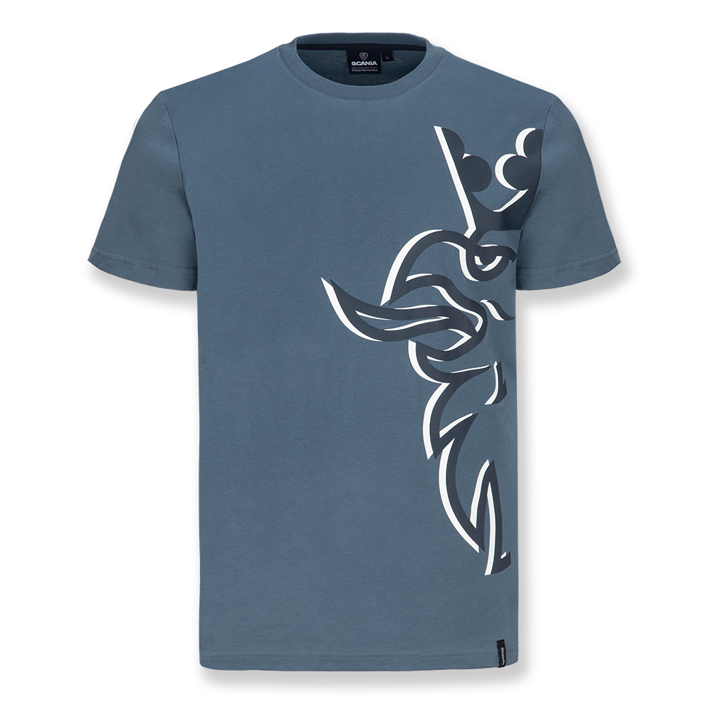 Men's Blue Griffin Duo T-Shirt
