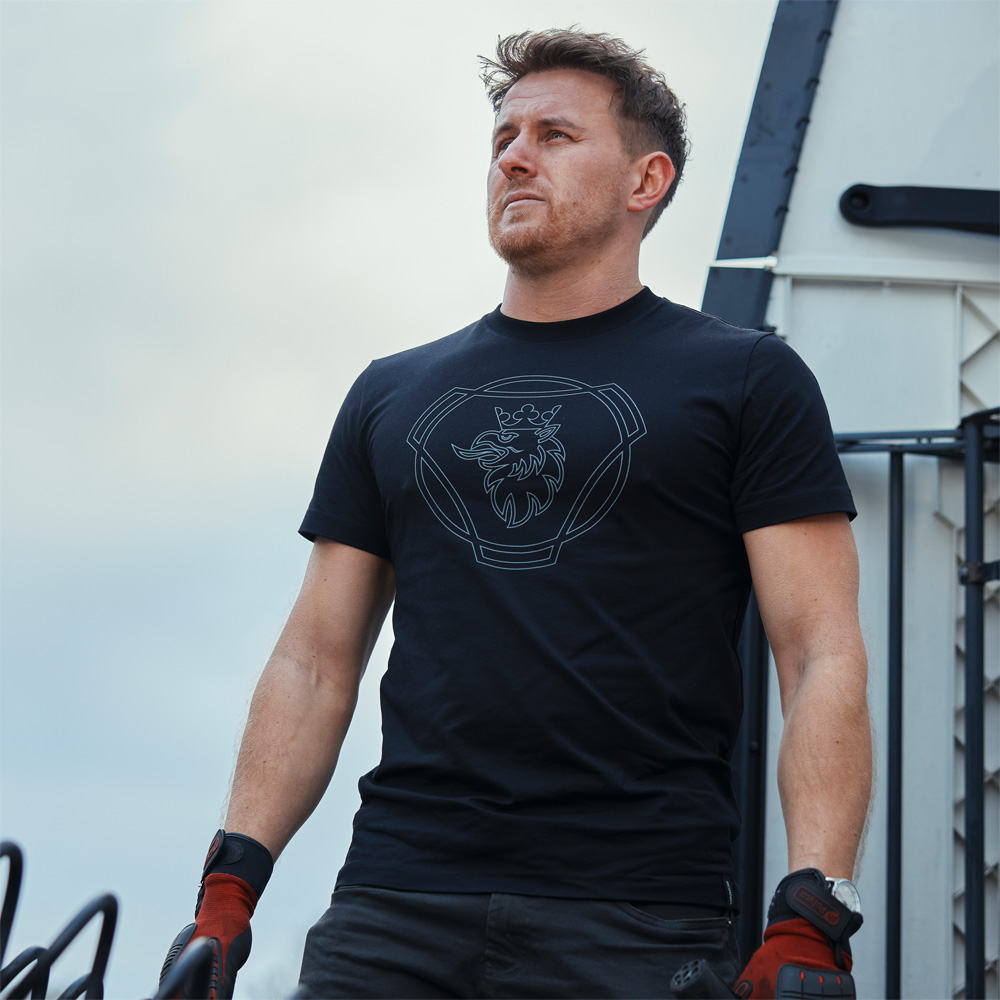 Men's Black HD Symbol T-Shirt