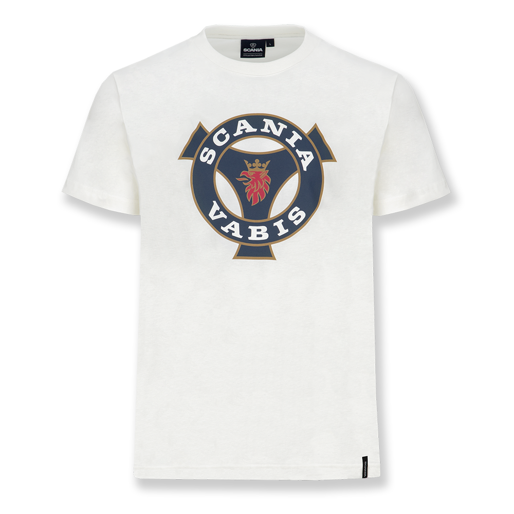 Męski T-shirt Heritage w kolorze złamana biel (Broken White)