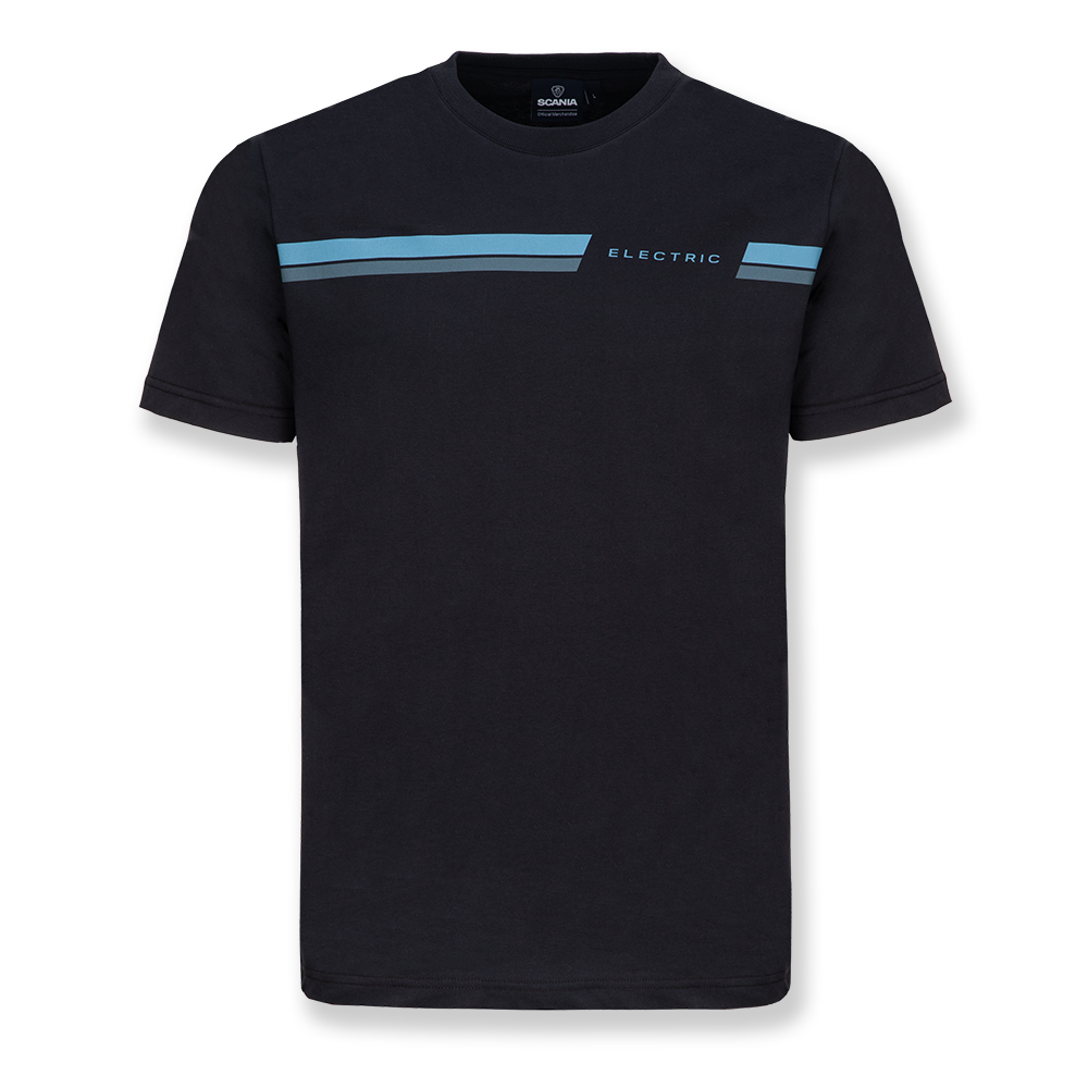 Men's Black Ice Electric Stripe T-Shirt