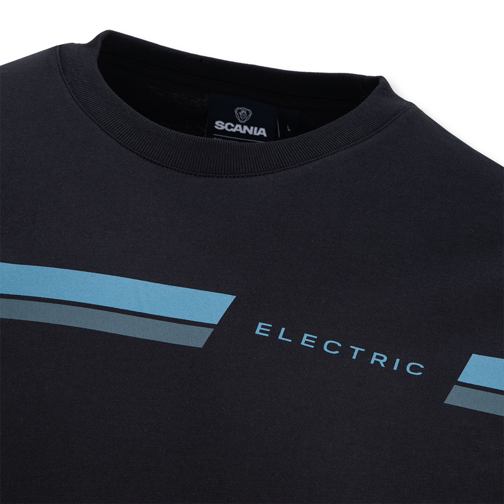 Men's Black Ice Electric Stripe T-Shirt