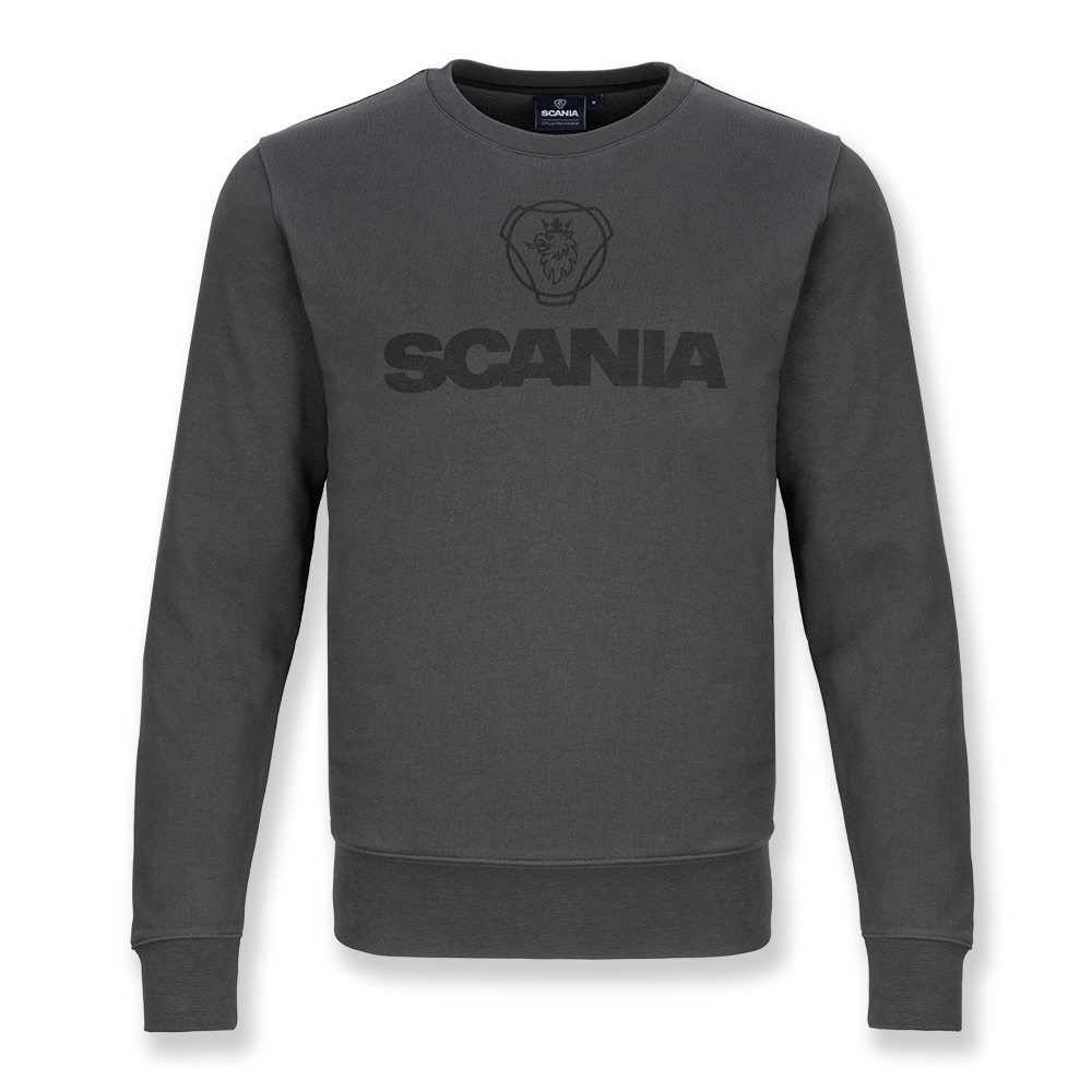 Men's Anthracite Crew Neck Sweatshirt