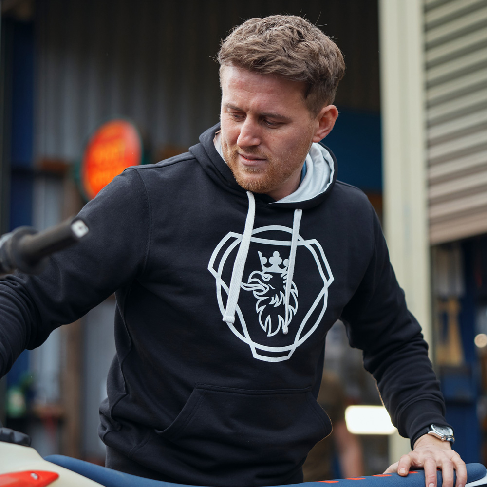 Men's Black Base Hoodie