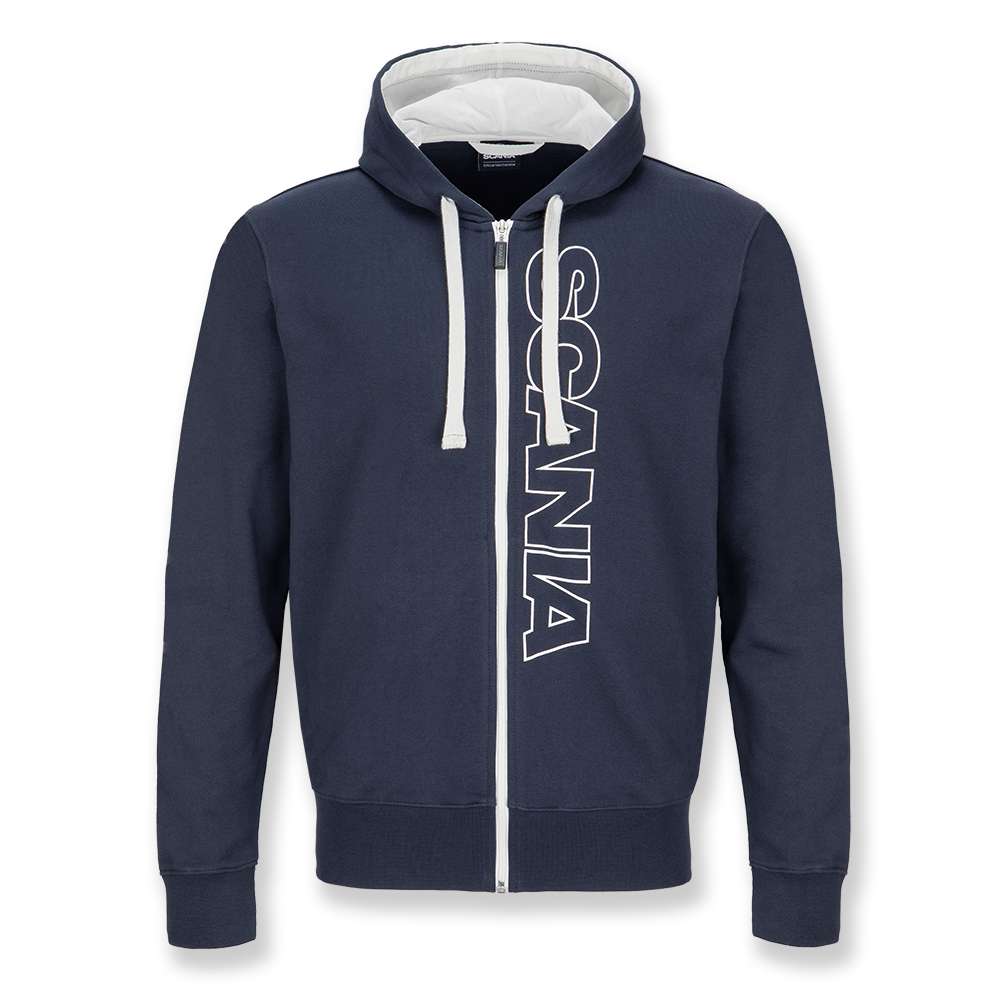 Men's Navy Base Zip Hoodie