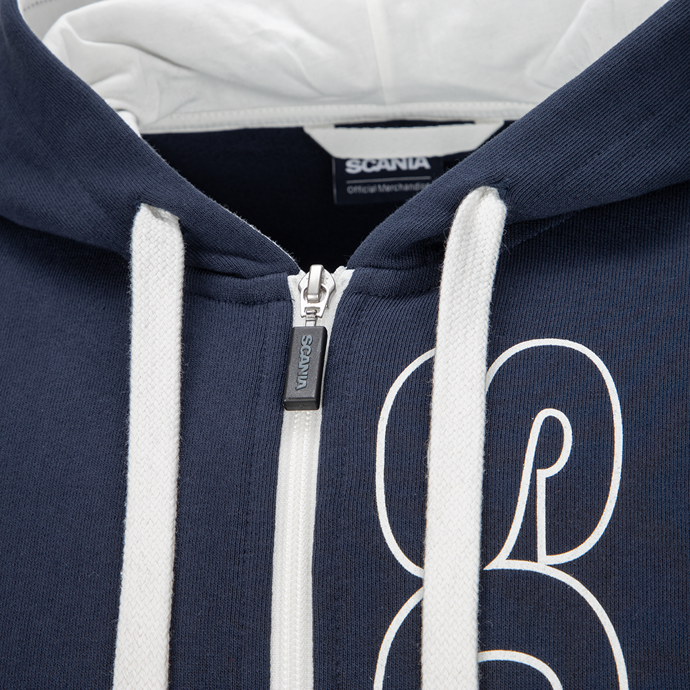 Men's Navy Base Zip Hoodie
