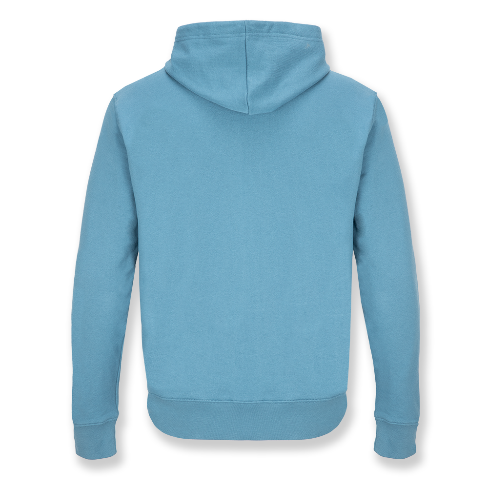 Men's Light Blue Base Zip Hoodie