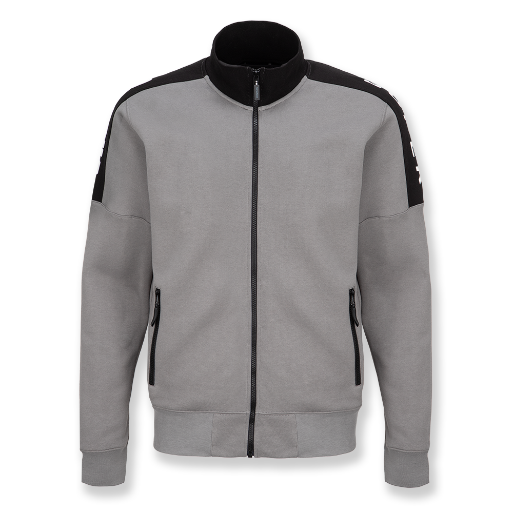 Men's Stone Grey SUPER Zip Sweatshirt