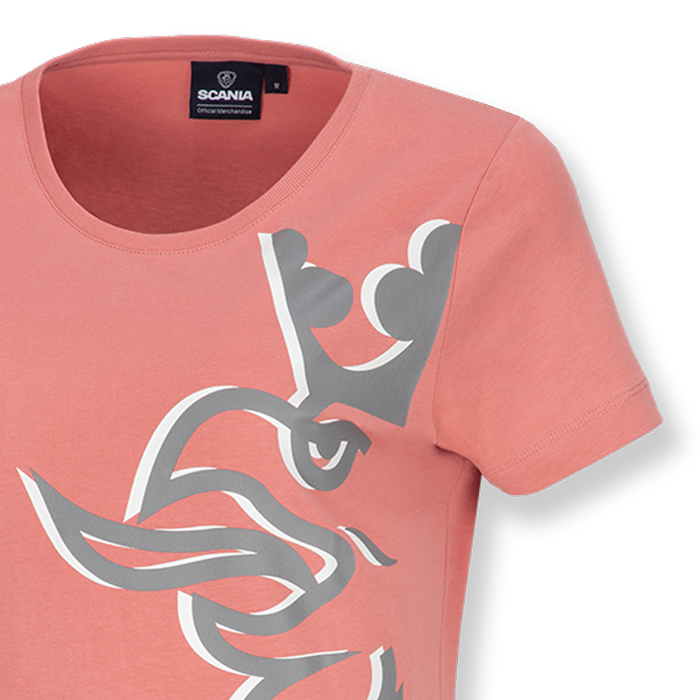Women's Dusty Pink Griffin Duo T-Shirt