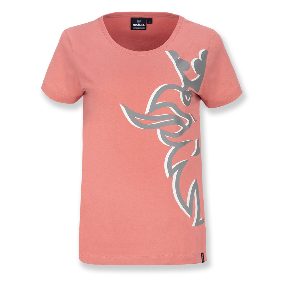 Women's Dusty Pink Griffin Duo T-Shirt