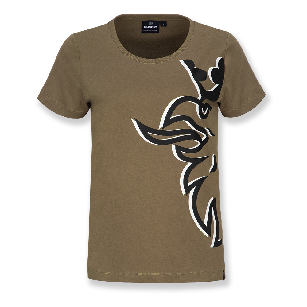 Women's Khaki Griffin Duo T-Shirt