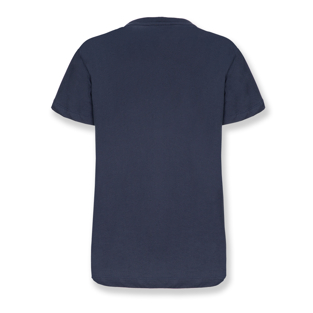 Women's Navy V Stripe T-Shirt