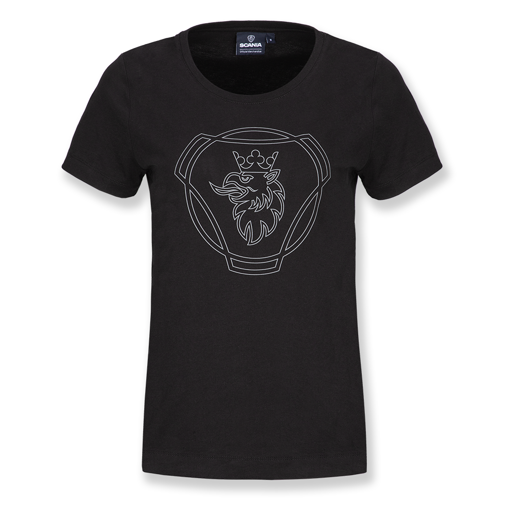 Women's Black HD Symbol T-Shirt