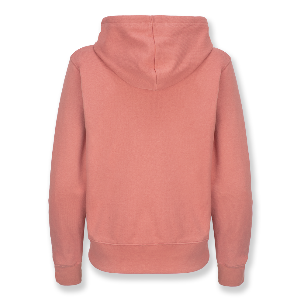 Women's Dusty Pink Base Zip Hoodie